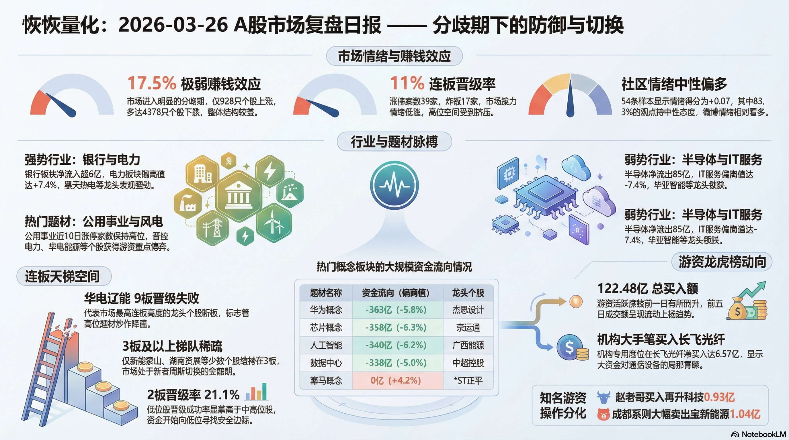 A股市场日报 | 3月27日 【强势反弹·三主线共振】 封面图
